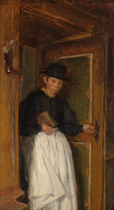 Peasant Woman from Toblach by August von Pettenkofen